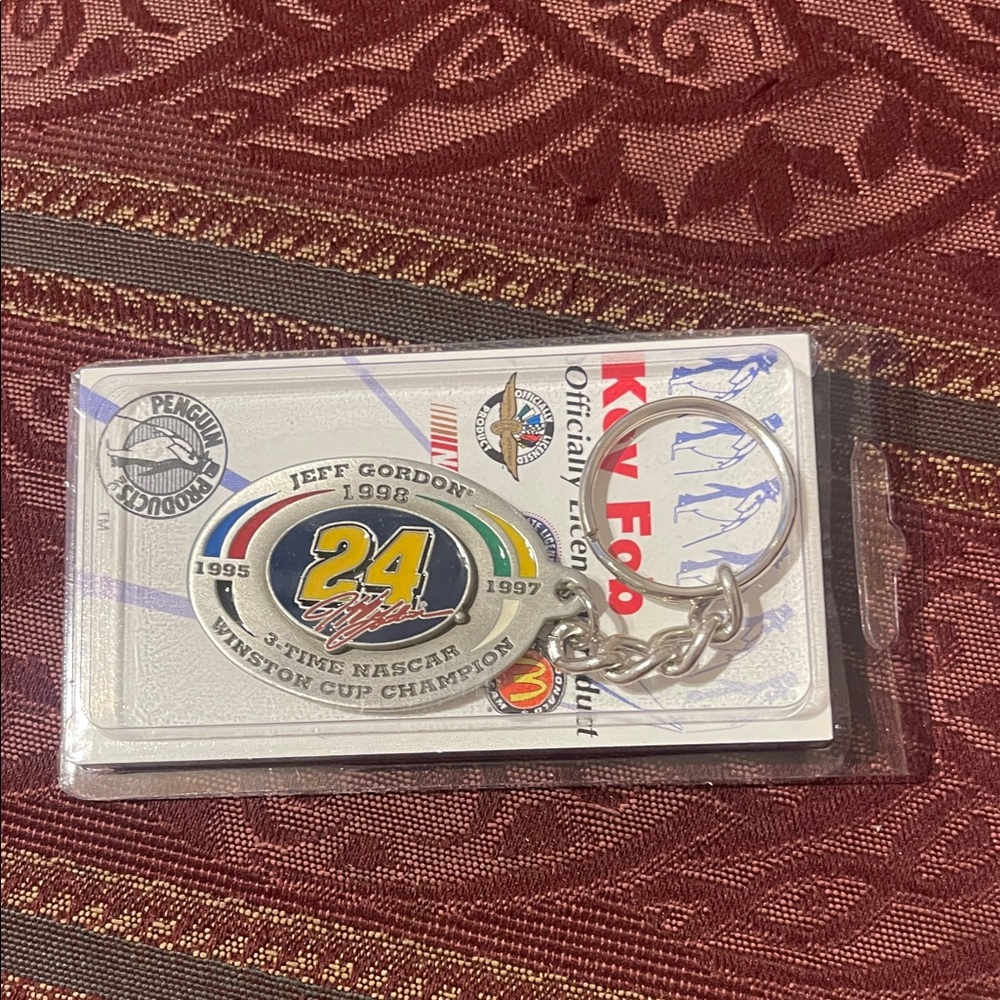 Jeff Gordon NASCAR Keychain